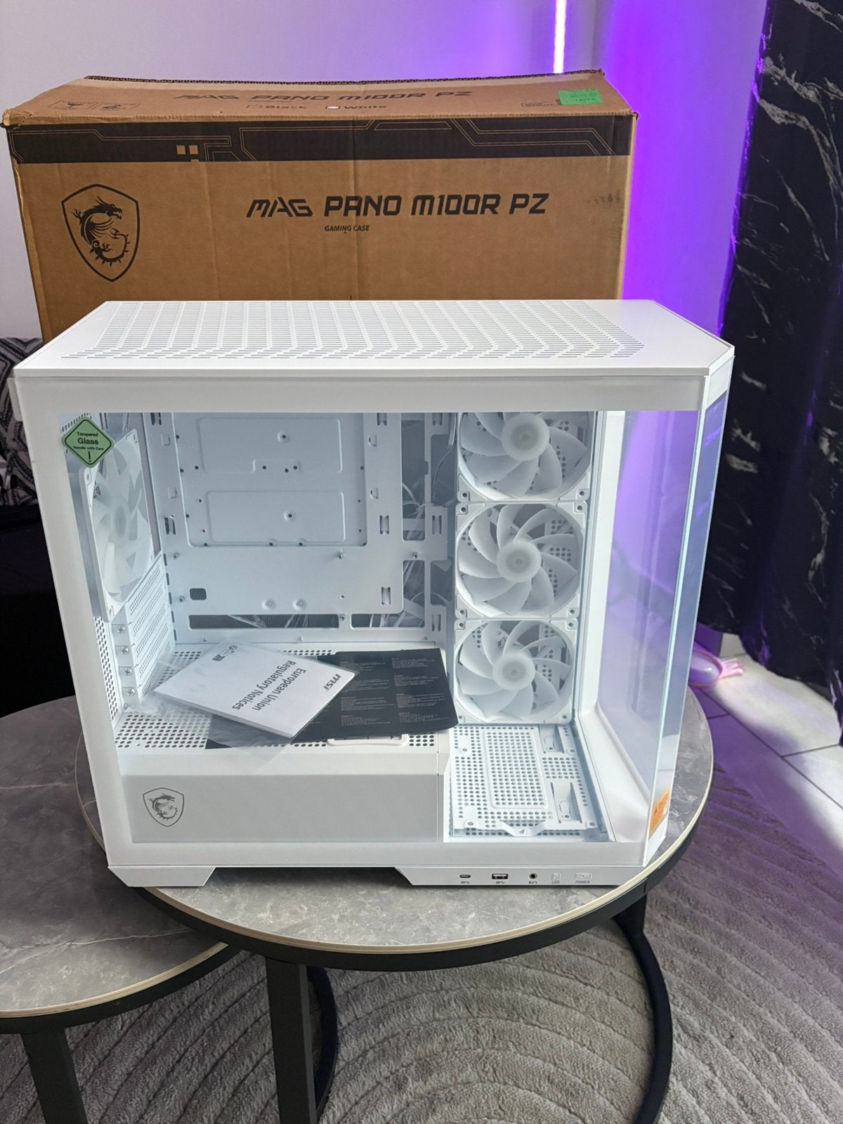 Msi case mag pano m100r pz, Computers en Software, Computerbehuizingen, Ophalen, Zo goed als nieuw