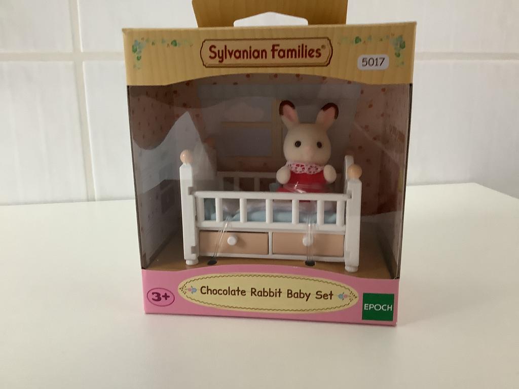 Sylvanian Families.   Set baby chocolade konijn. Nieuw., Verzamelen, Poppetjes en Figuurtjes, Ophalen of Verzenden, Nieuw