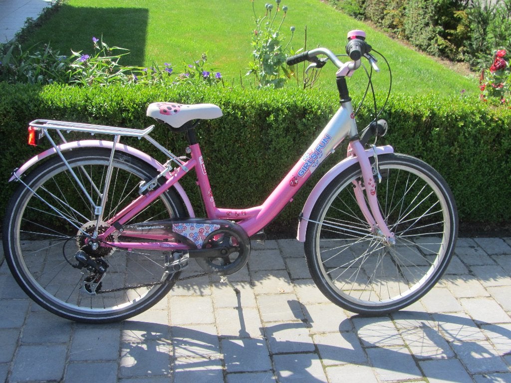 kinderfiets 24 insch, Ophalen, 24 inch, Velgrem, Versnellingen