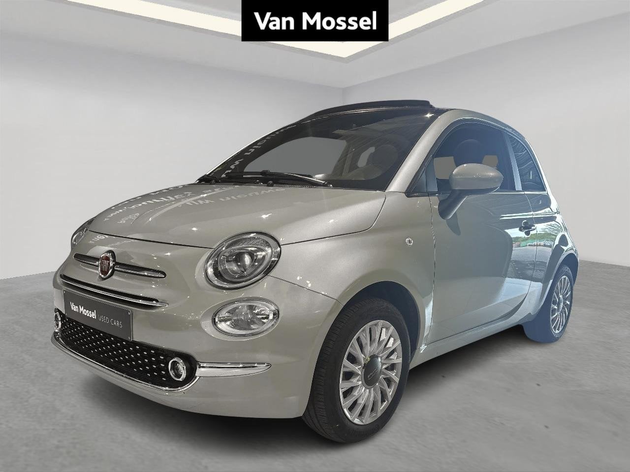 Fiat 500C 1.0 Hybrid 70 Dolcevita, Voorwielaandrijving, 4 zetels, Stof, Gebruikt