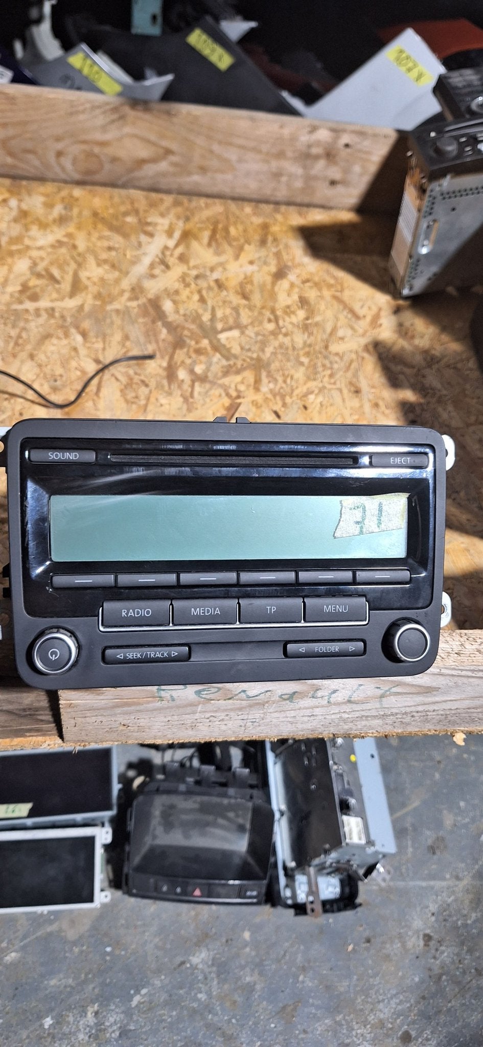 WOLSWAGEN Radio/CD/DVD/GPS hoofdunit, Auto diversen, Gebruikt, -, -, Ophalen of Verzenden