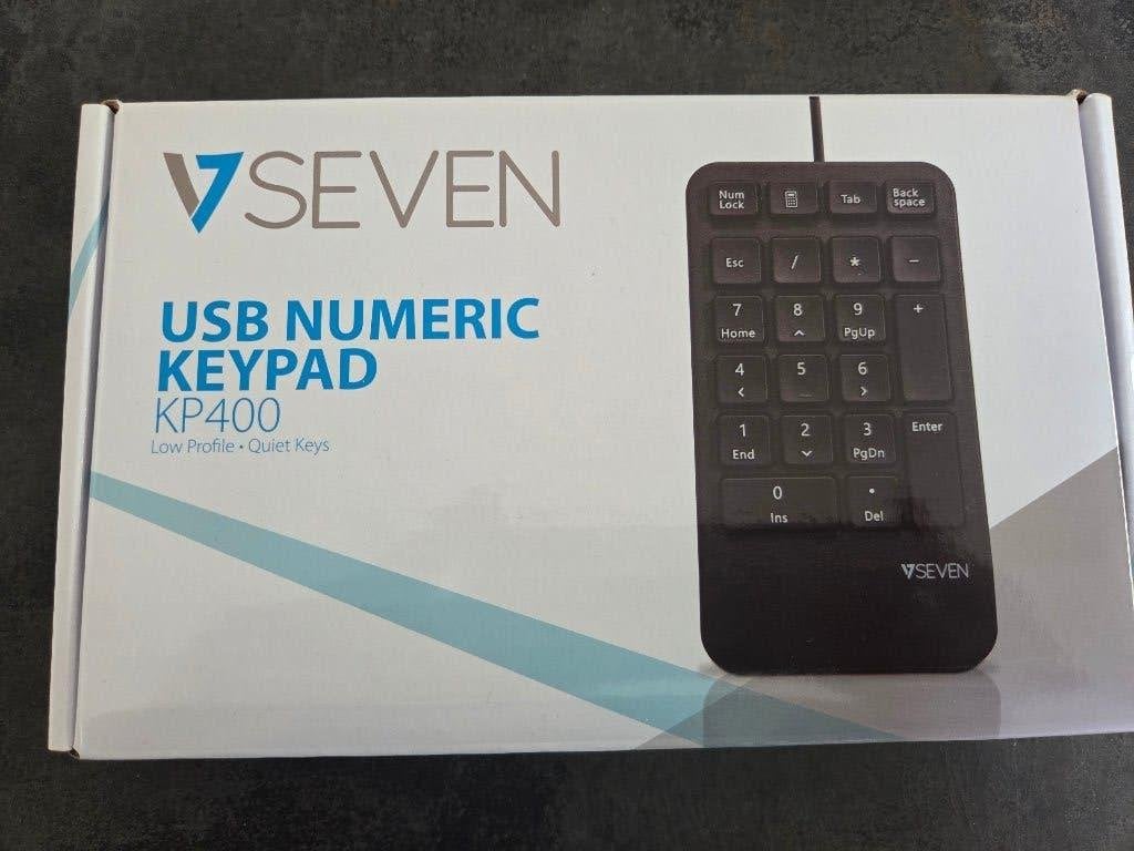 SEVEN numeriek toetsenbord - Nieuw en origineel verpakt, Computers en Software, Toetsenborden, Ophalen, Multimediatoetsen, Nieuw