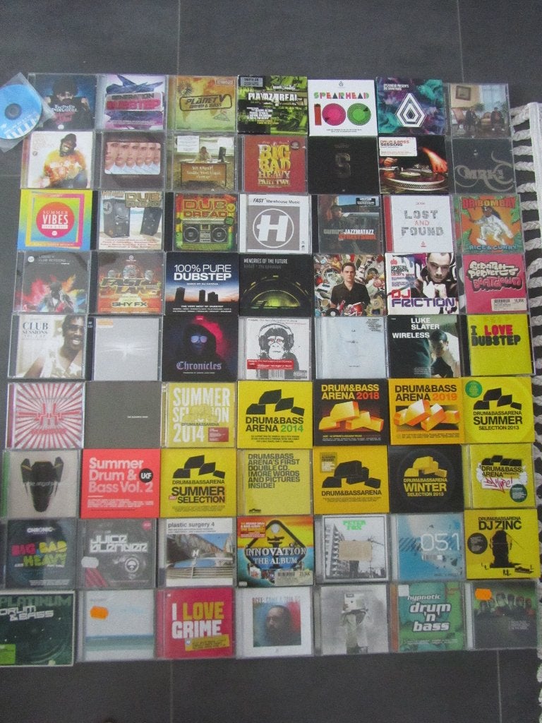 LOT DE 64 CD DRUM 'N' BASS/DUBSTEP, Enlèvement ou Envoi, Utilisé, Drum and bass, Compilation