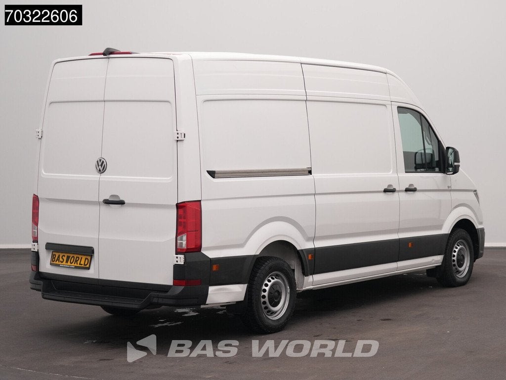 Volkswagen Crafter 140pk Automaat L3H3 Navi Airco Camera Par, Auto's, Bestelwagens en Lichte vracht, Automaat, Gebruikt, Euro 6