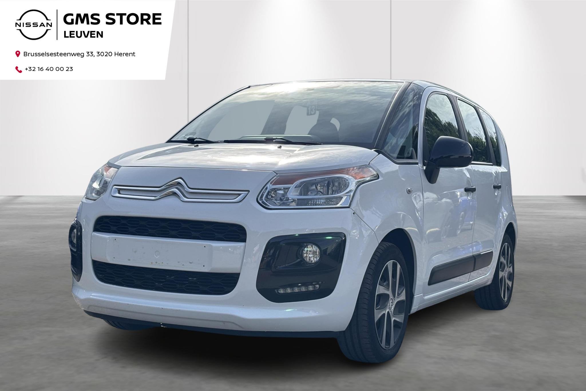 Citroën C3 Picasso 1.2 PureTech 110 MAN Attraction, Auto's, Voorwielaandrijving, Euro 6, Wit, 115 g/km