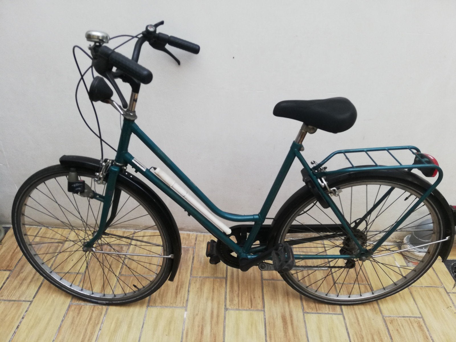damesfiets te koop, Ophalen, Gebruikt, Minder dan 10 versnellingen, Velgrem