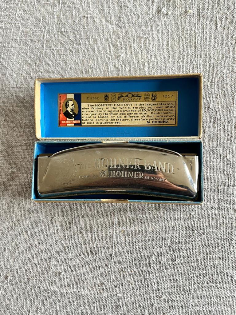 Mondharmonica Hohner Band, Muziek en Instrumenten, Ophalen, Gebruikt