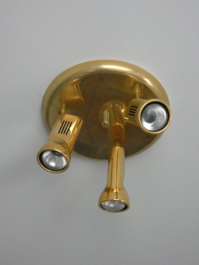 plafonnier, Maison & Meubles, Enlèvement, Comme neuf, Métal, Autres culots
