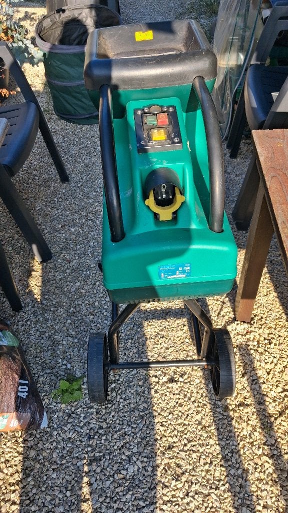 hakselaar, Enlèvement, Comme neuf, Électrique, Powerplus garden