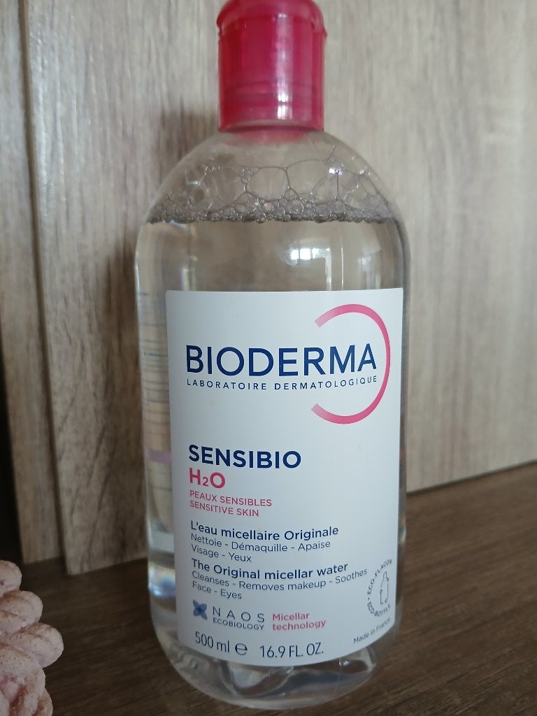 Eau micellaire Bioderma Sensibio H20 (500 ml), Enlèvement ou Envoi, Comme neuf, Tout le visage, Nettoyage