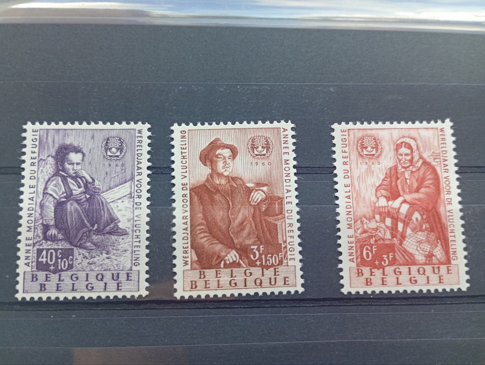 M9) Belgique 1126/1130 en parfait état, Timbres & Monnaies, Enlèvement ou Envoi, Non oblitéré, Gomme originale, Neuf
