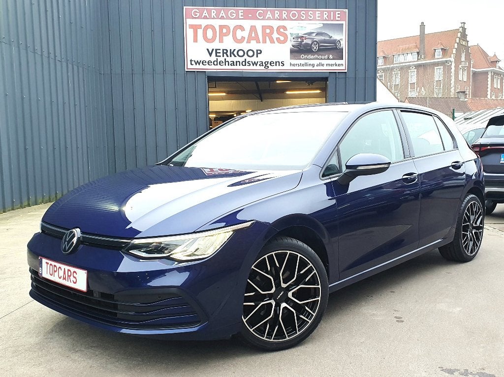 ✔VW GOLF 8 1.0TSI Life 2023 Euro6° 40 000 km❕, Auto's, Volkswagen, Voorwielaandrijving, Stof, Blauw, Bedrijf