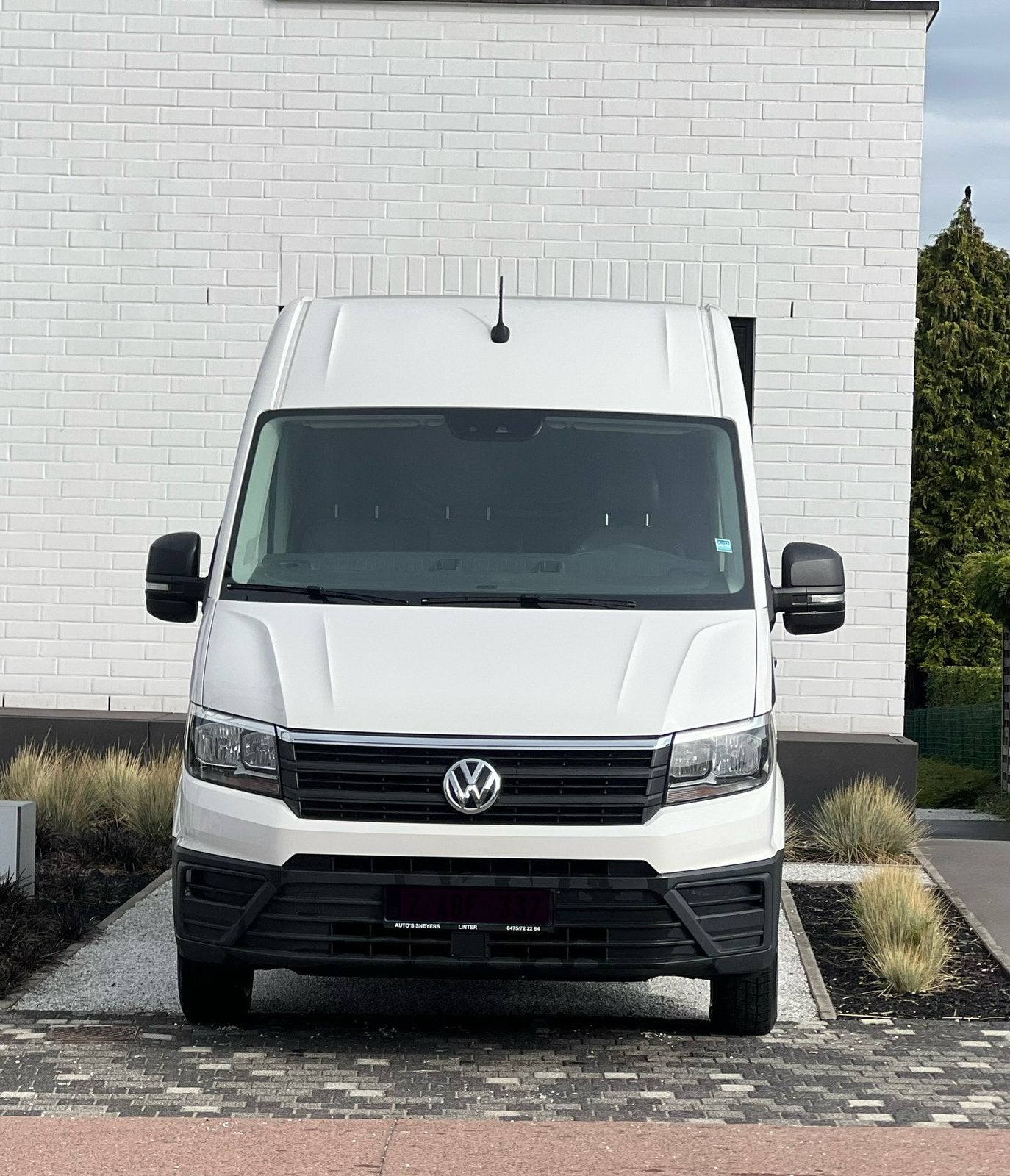 Volkswagen crafter 2.0 Tdi 2019 Euro 6B, Volkswagen, Wit, Leder, 5 deurs