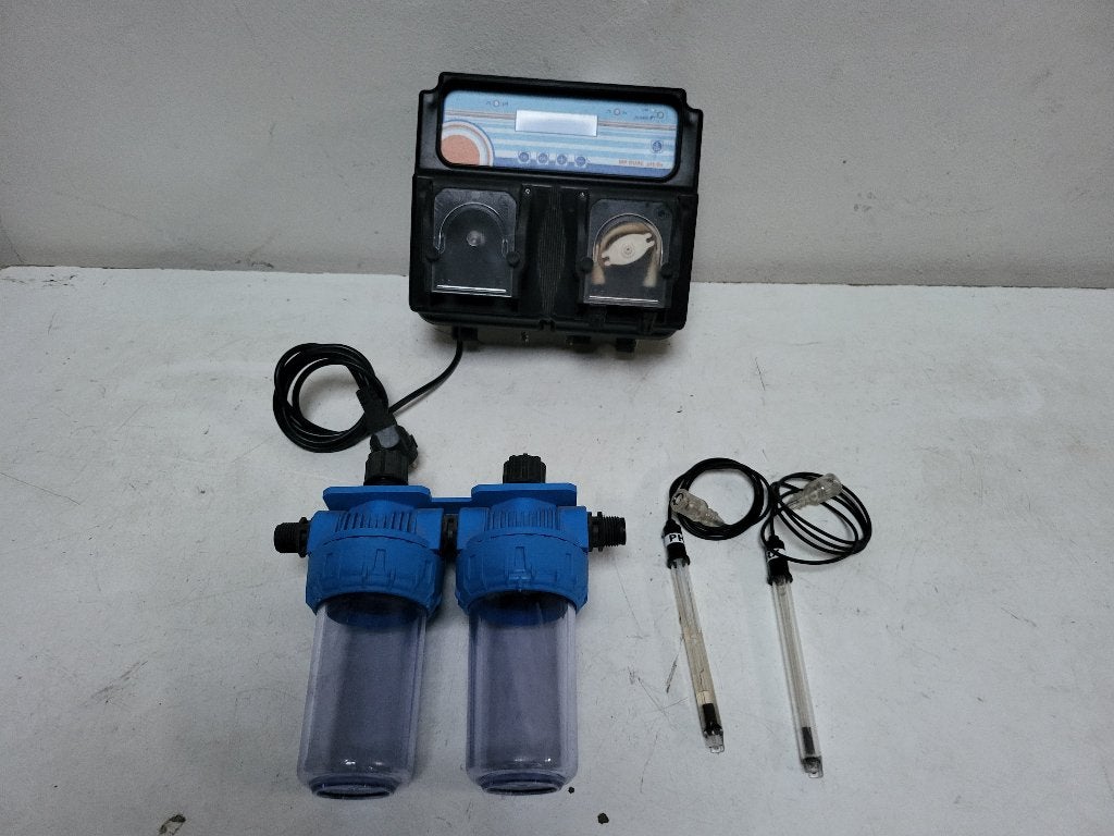 MP DUAL PH/RX Microdos Dual automatisch chloor-en pH-doseer, Tuin en Terras, Ophalen of Verzenden, Zo goed als nieuw, Reinigingsmiddel