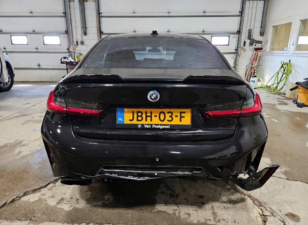 BMW M340i xDrive schade ongeval, Auto's, Automaat, Zwart, 5 zetels, Particulier