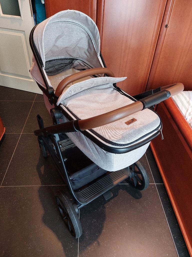 Kinderwagen merk: Qute  cruiser : dubbel gebruik, Zo goed als nieuw, Duowagen, Combiwagen, Ophalen