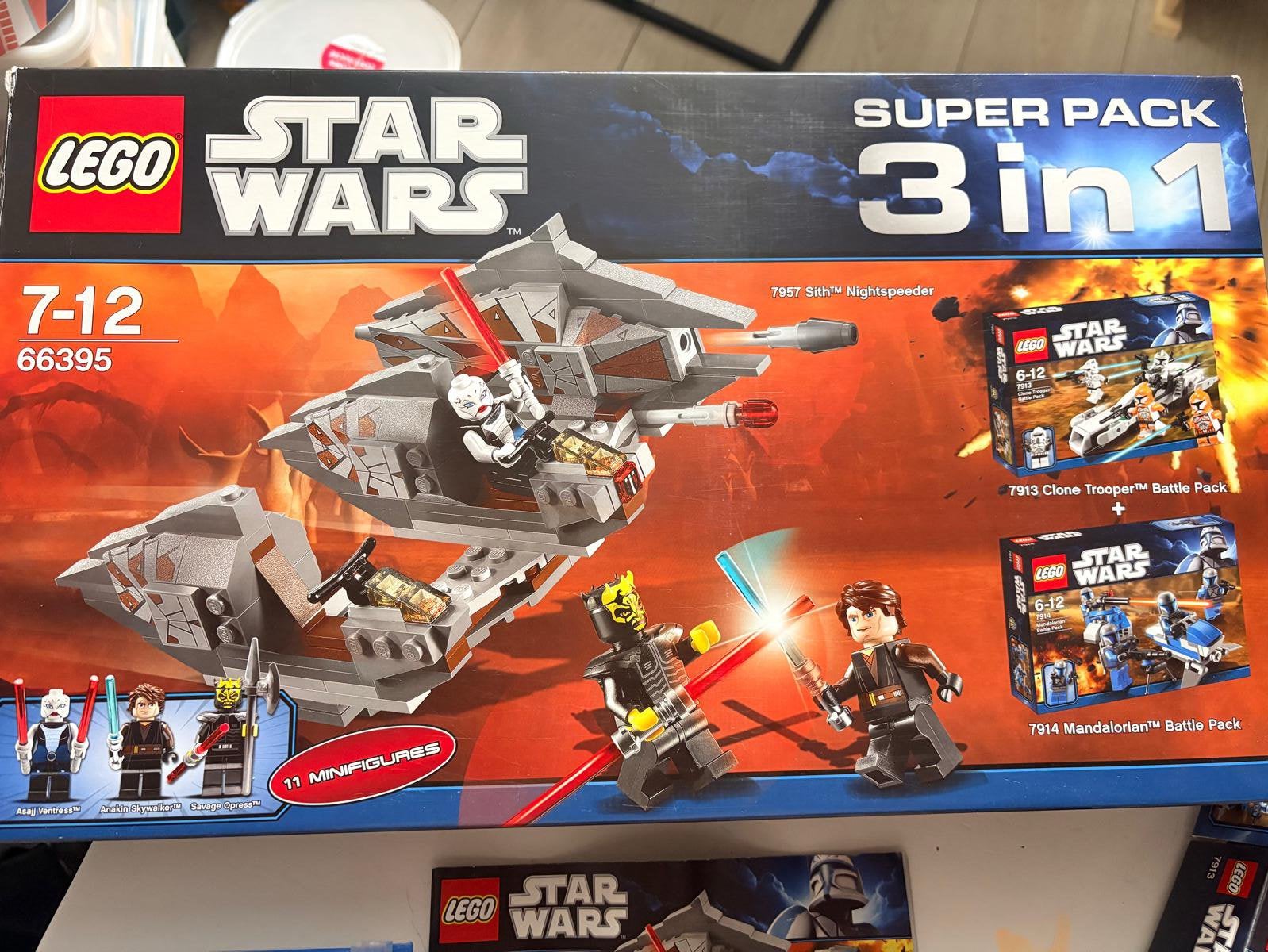 LEGO Star Wars Super Pack 3 in 1 (66395) met 11 minifiguren, Lego, Ensemble complet, Comme neuf, Complet