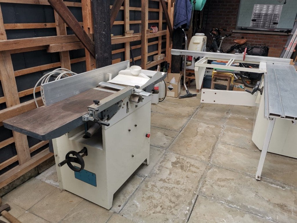 Machine à bois combinée, Enlèvement