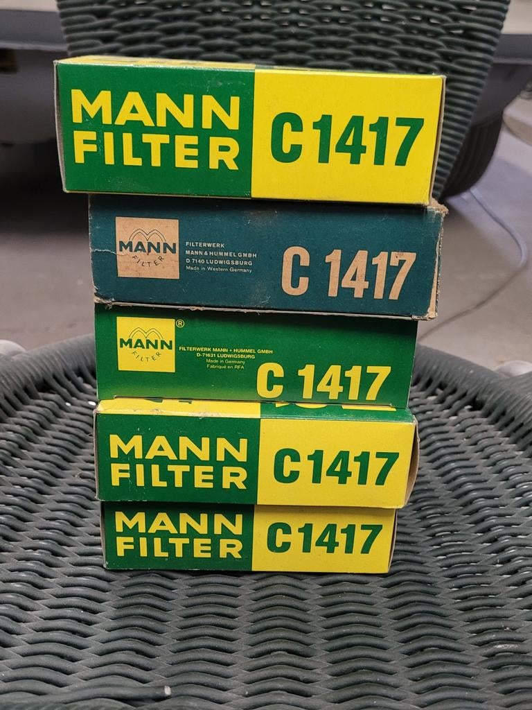 5 filtres à air et 2 filtres à huile pour mini, Enlèvement, Austin