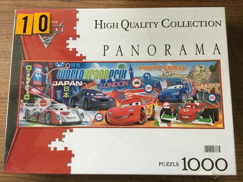Puzzel Clementoni 1000 stukjes Disney cars, Hobby en Vrije tijd, Ophalen of Verzenden, 500 t/m 1500 stukjes, Nieuw, Legpuzzel