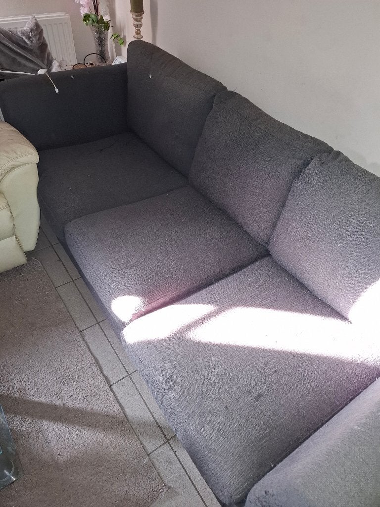 Zetel, Huis en Inrichting, Zetels | Zetels, Ophalen, Kunststof, Gebruikt, 150 tot 200 cm