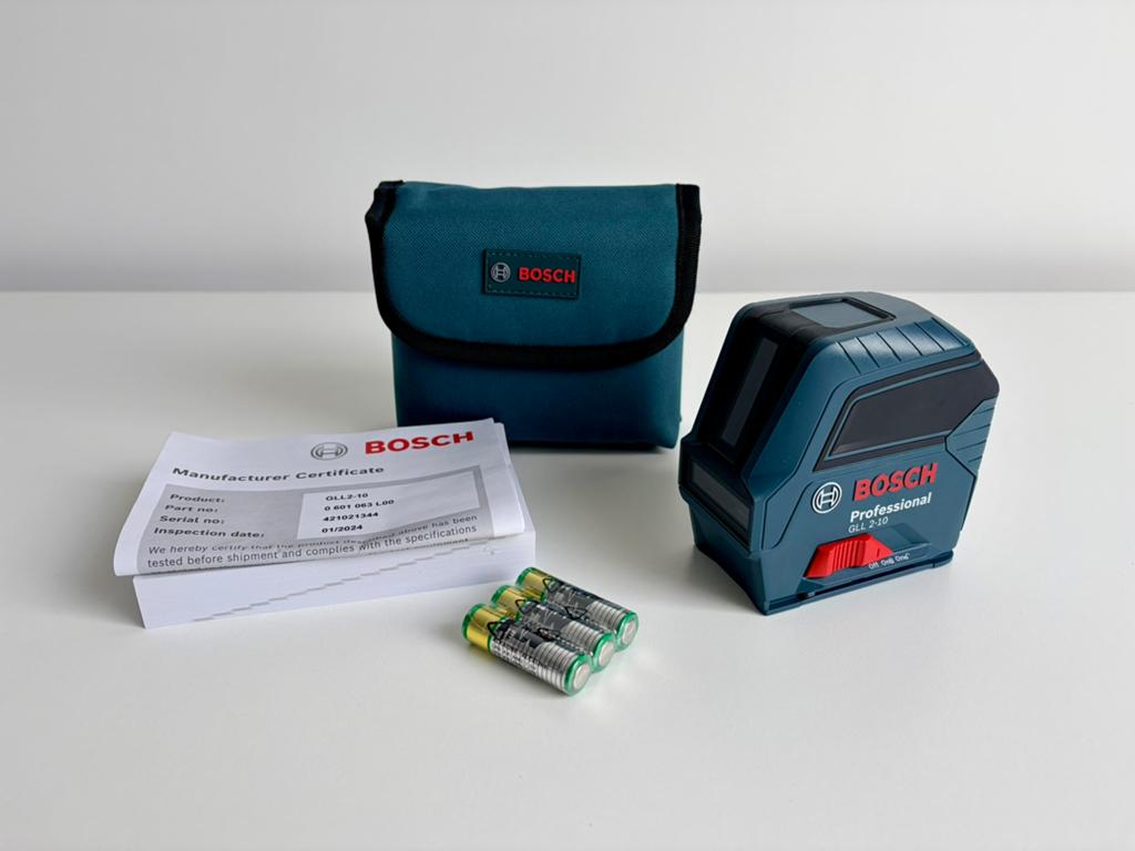 Bosch Professional GLL 2-10 lijnlaser, Doe-het-zelf en Bouw, Ophalen of Verzenden, Nieuw, Overige meters