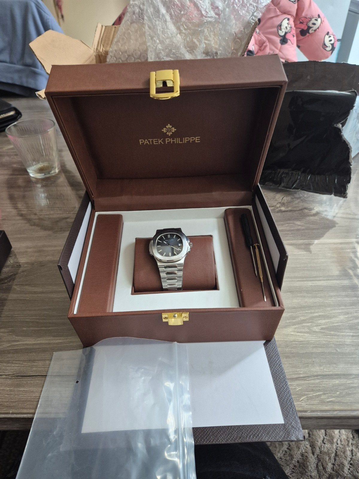 patek philippe nautilus, Handtassen en Accessoires, Horloges | Heren, Ophalen