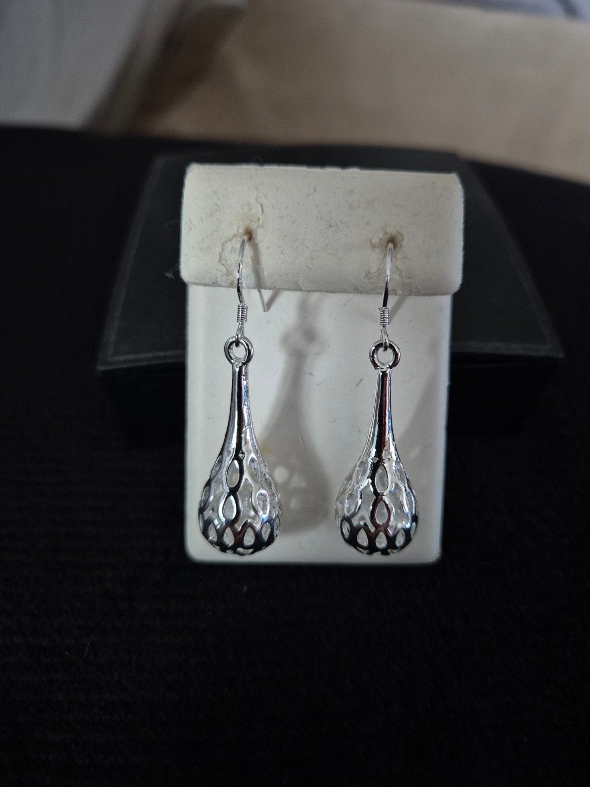 Nieuwe verzilverde oorbellen, Ophalen of Verzenden, Nieuw, Zilver, Hangers