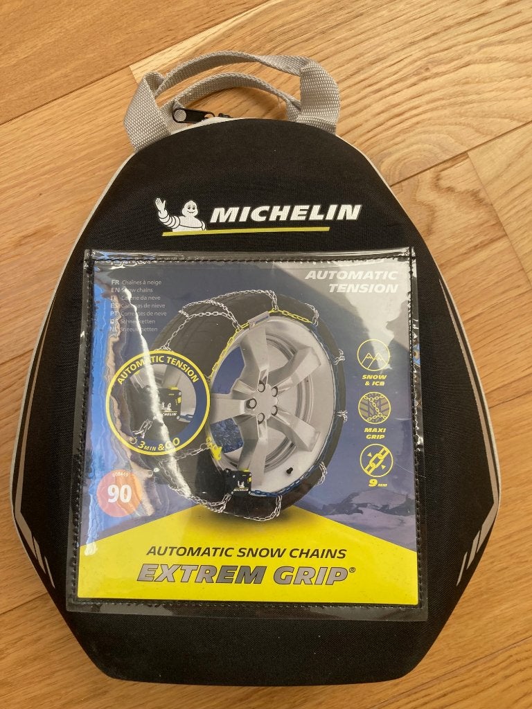 MICHELIN EXTREM GRIP, Chaînes à neige automatique, N 90, Enlèvement, Comme neuf