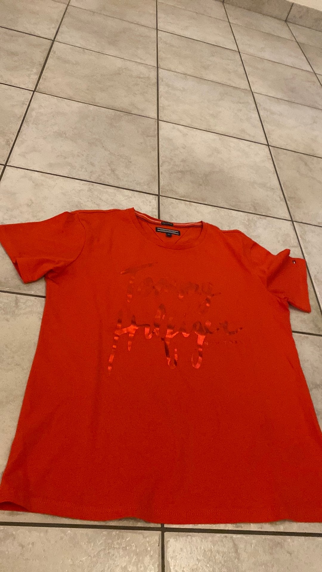 Rode t-shirt, Kleding | Dames, T-shirts, Zo goed als nieuw, Korte mouw, Rood, Ophalen