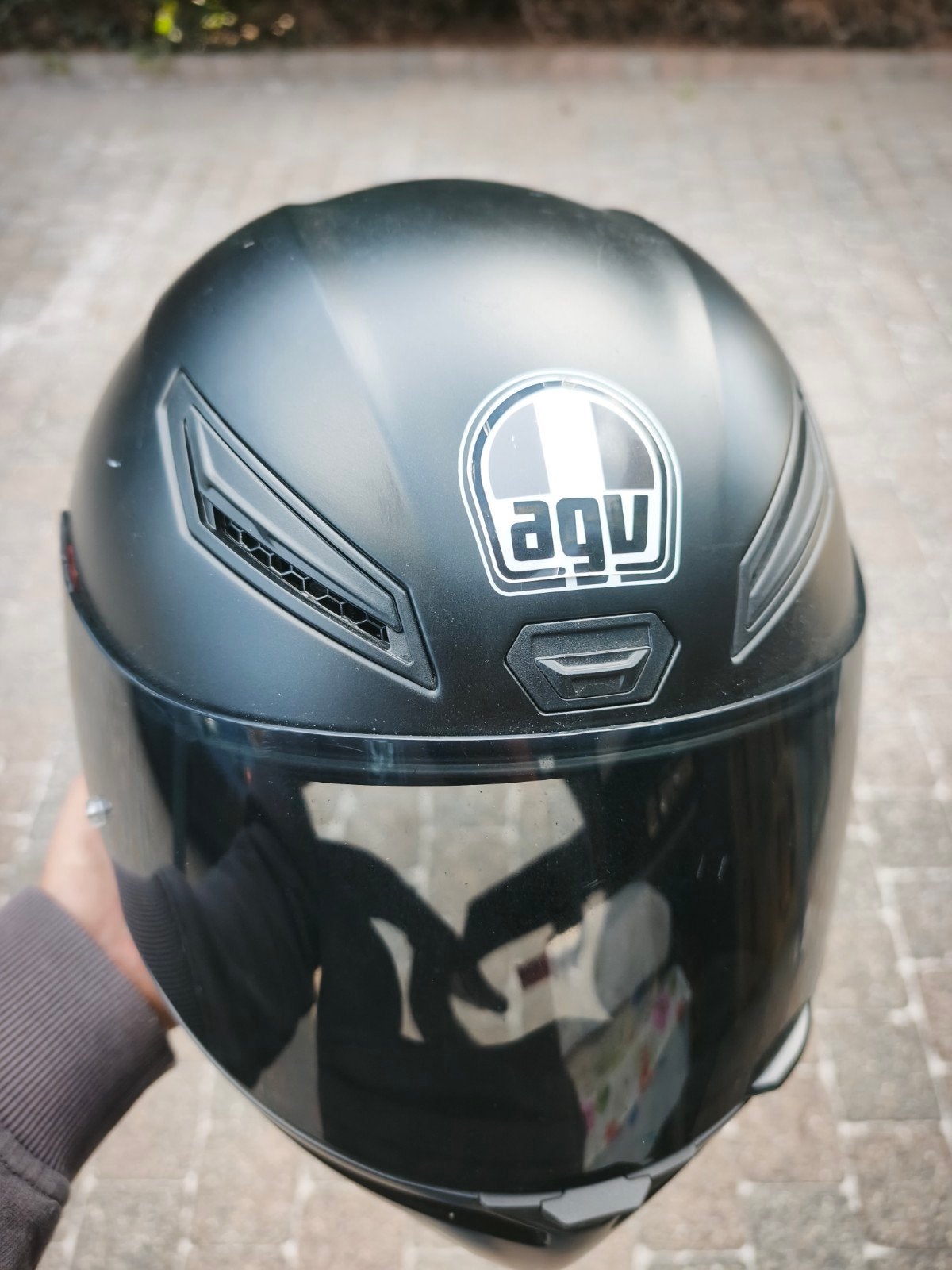 helm agv maat L, Ophalen, L