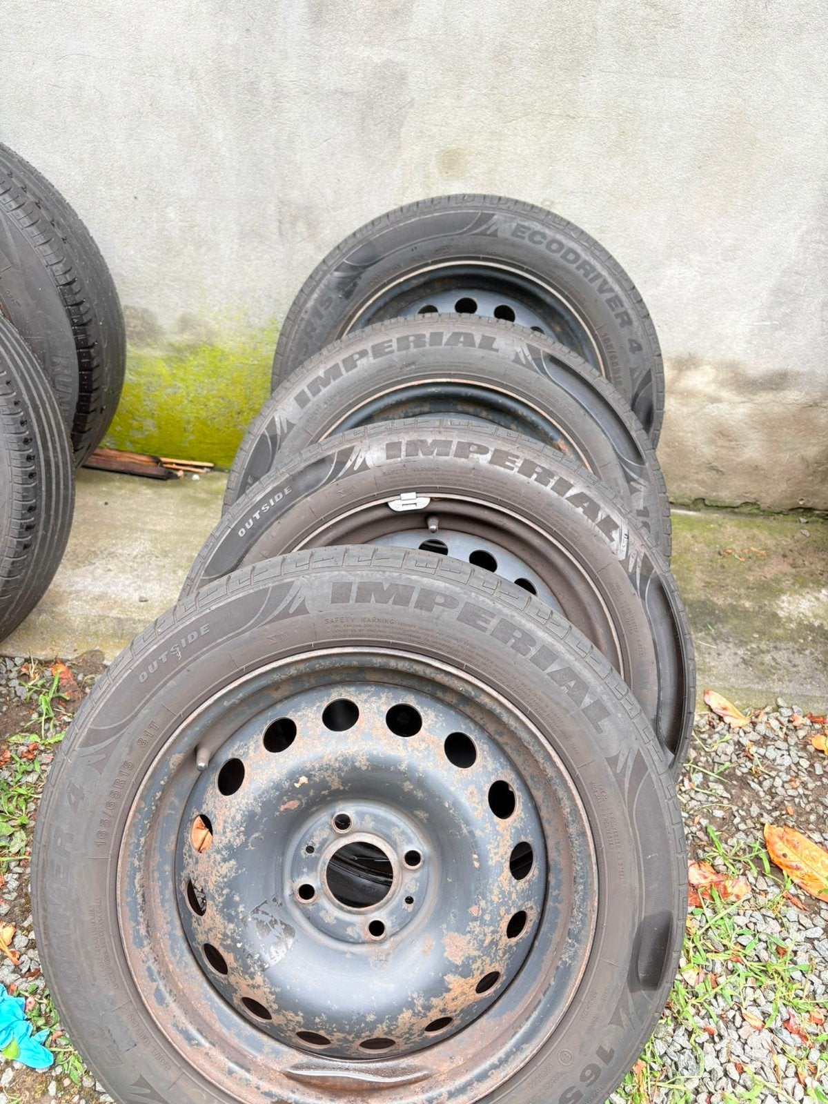 4 mooie banden 165/65R15, Auto diversen, Aanhangwagen-onderdelen, Ophalen