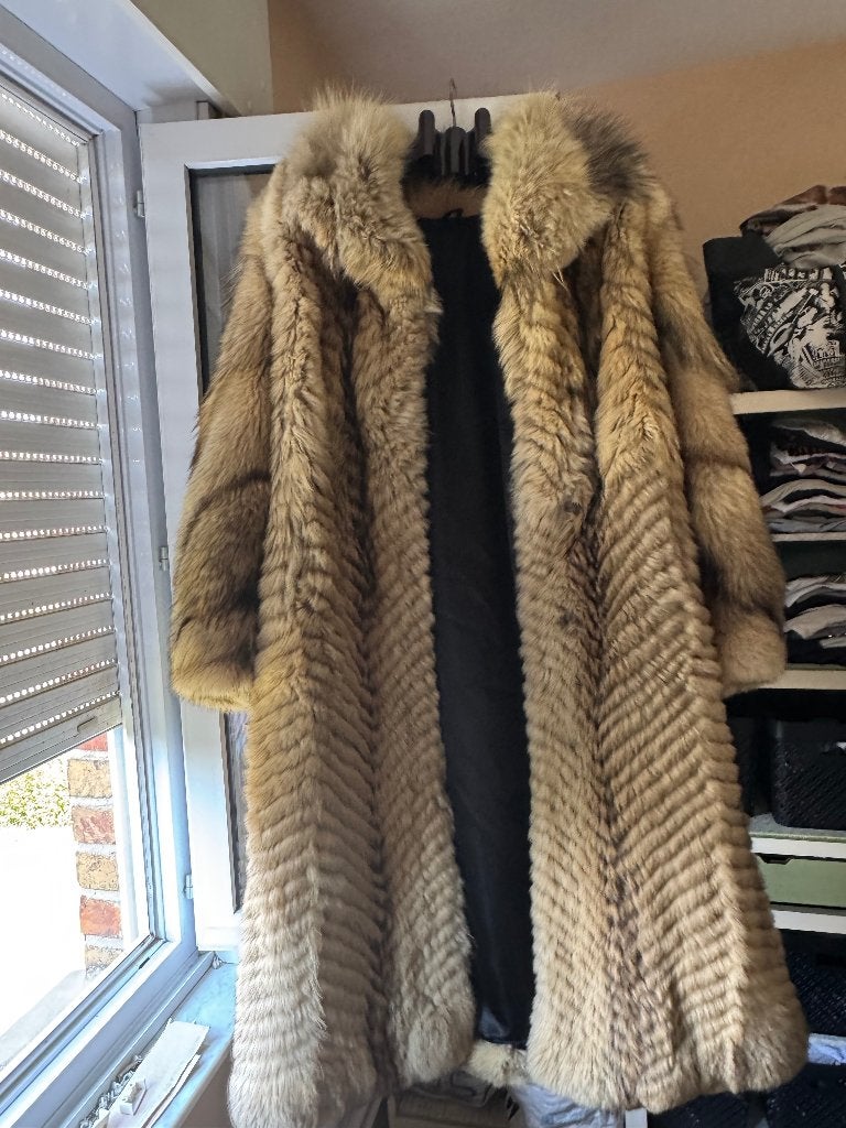 Echte bontjas, Kleding | Dames, Bruin, Zo goed als nieuw, Ophalen, ANDERE