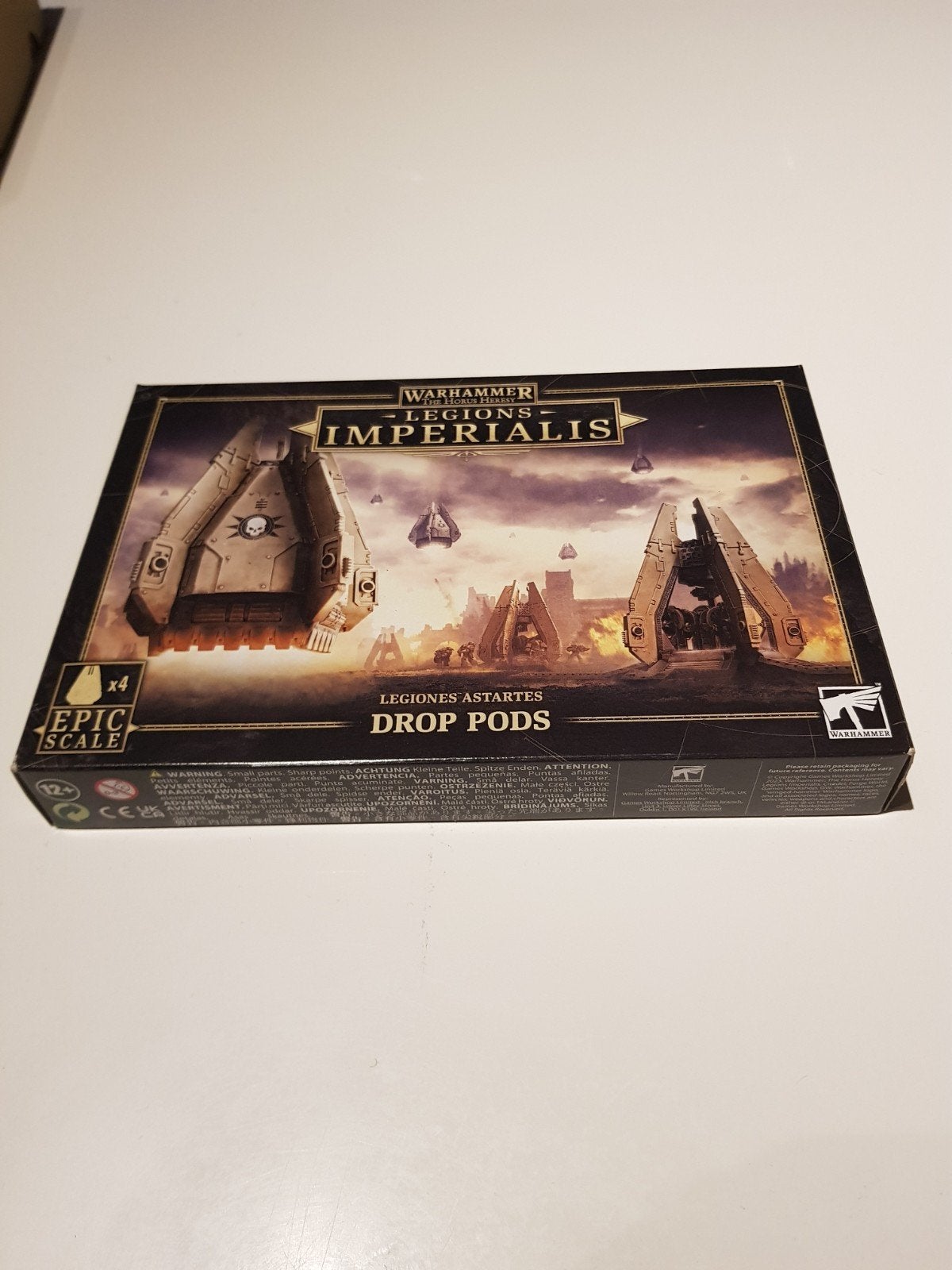 WH : The Horus Heresy Legions imperialis : drop post, 4 pièc, Enlèvement ou Envoi, Neuf, Warhammer, Figurine(s)