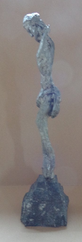 ERNEST PATRIS / CHRISTUS / SCULPTUUR METAAL / H= 51cm / SIG, Enlèvement, Métal