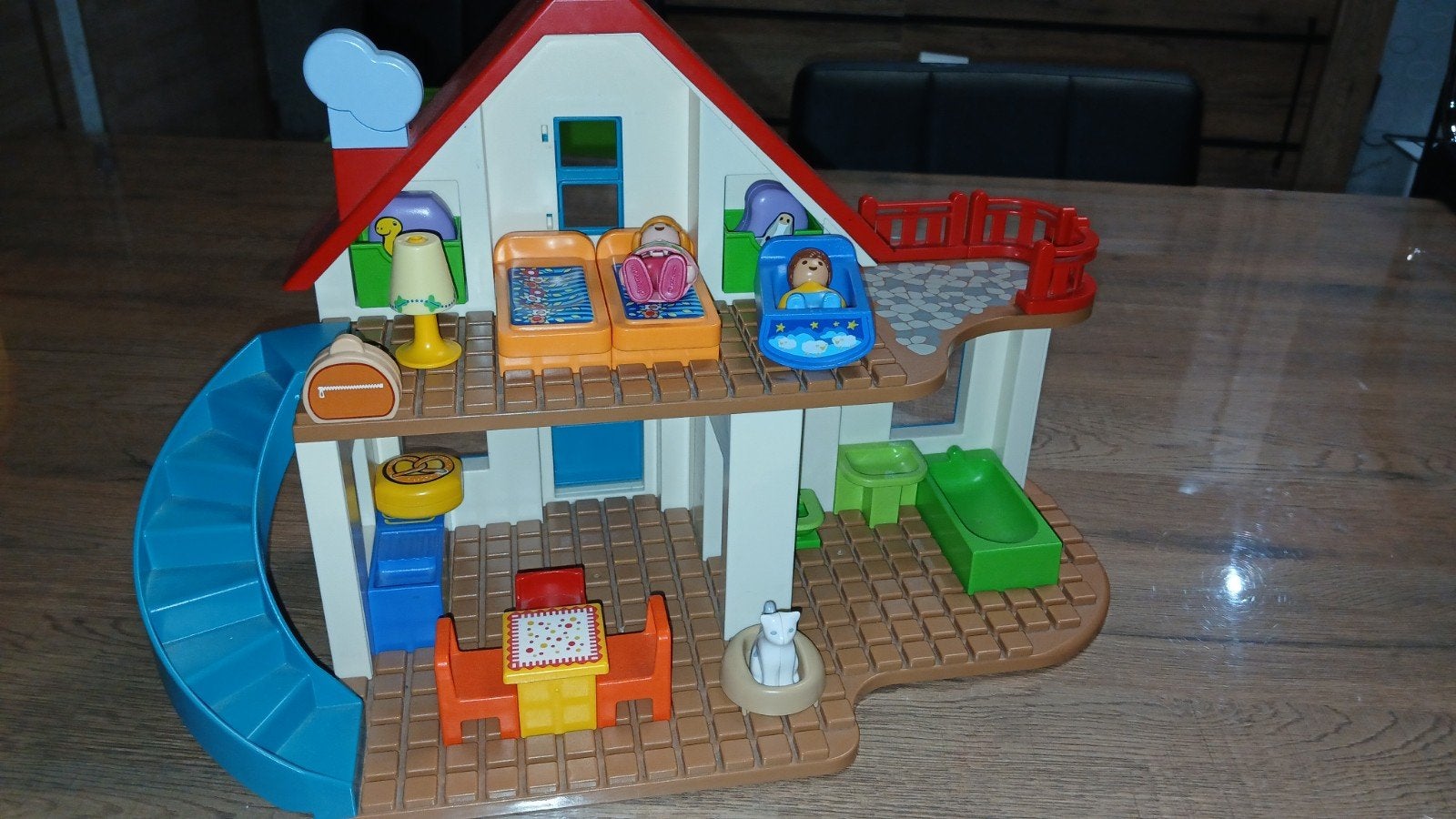 playmobil 1.2.3. woonhuis, Kinderen en Baby's, Ophalen, 1.2.3