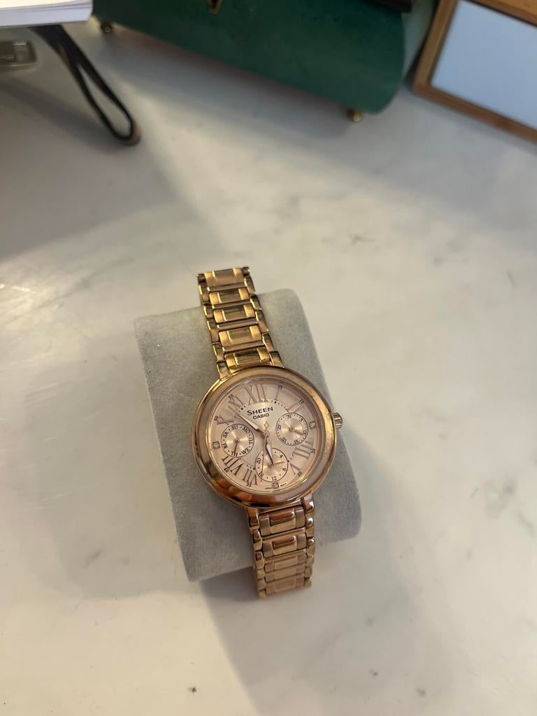 casio sheen 5420 she 3034 dames, Handtassen en Accessoires, Horloges | Dames, Ophalen, Zo goed als nieuw