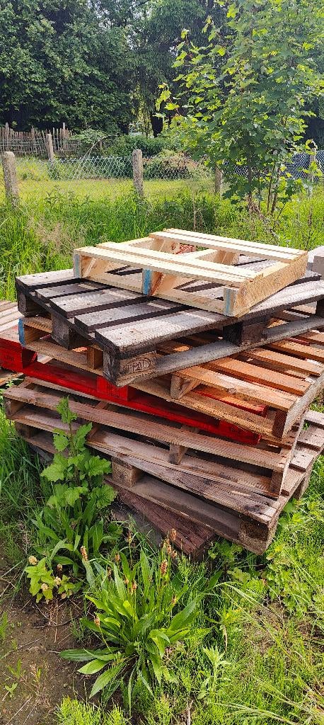Palletten, Moins de 200 cm, Autres essences de bois, Enlèvement, Utilisé