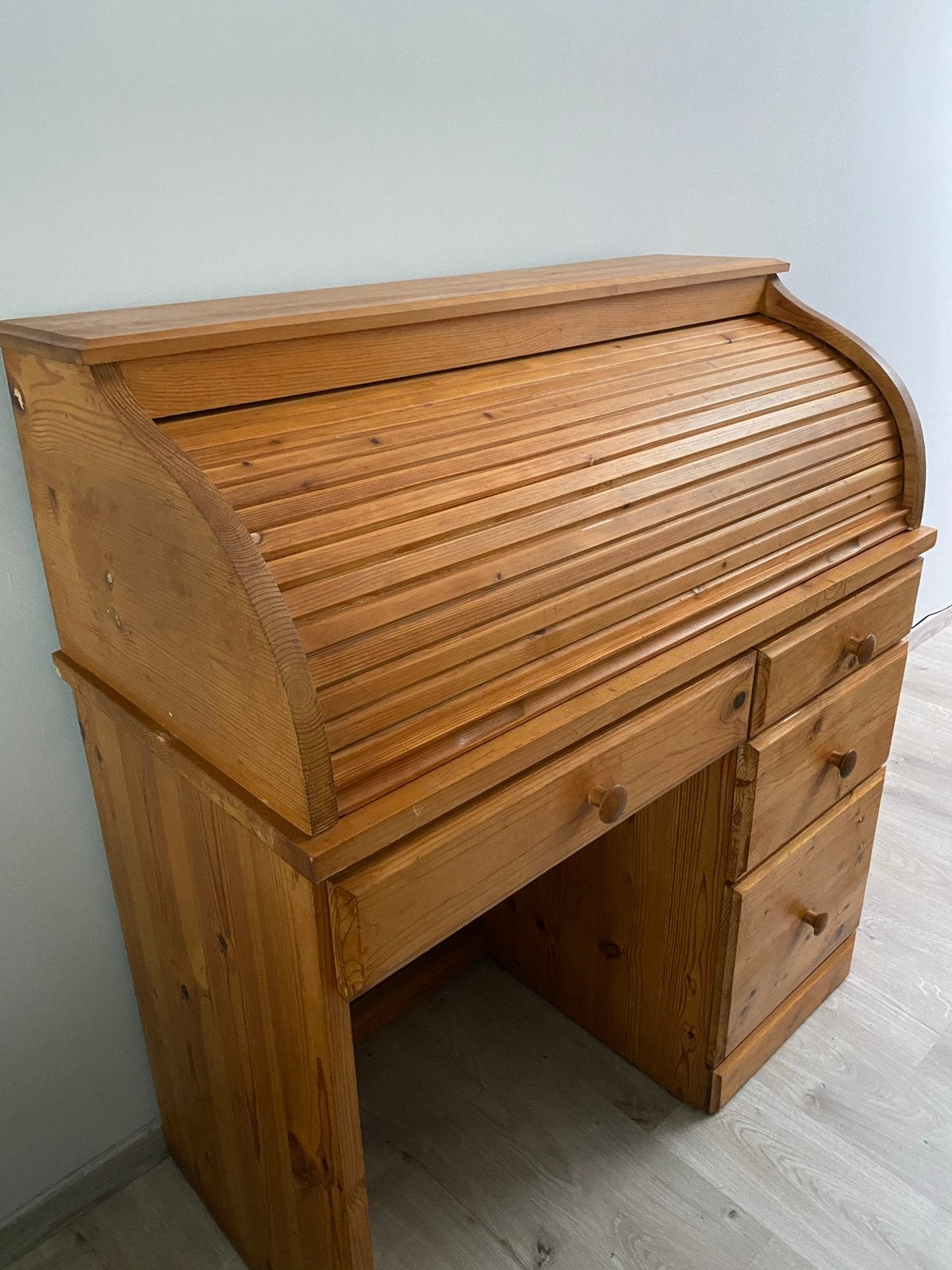 Te koop mooie grenen secretaire bureau, Huis en Inrichting, Ophalen, Zo goed als nieuw