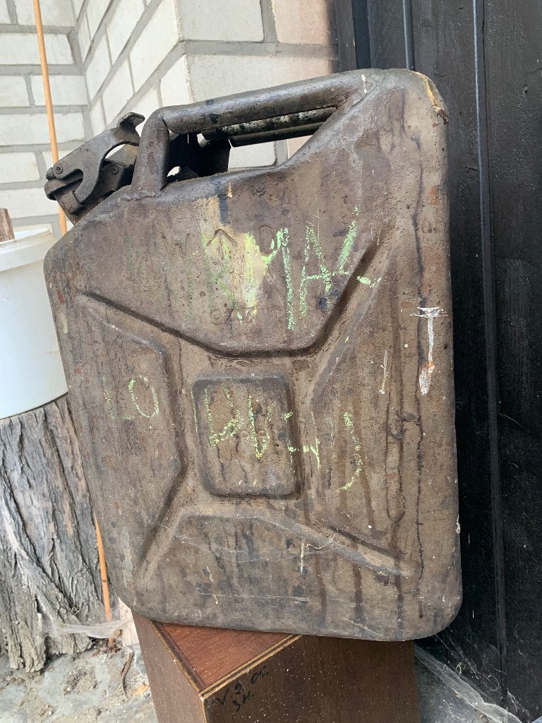 Jerrycan Britse leger 1943, Enlèvement, Armée de terre, Autres types
