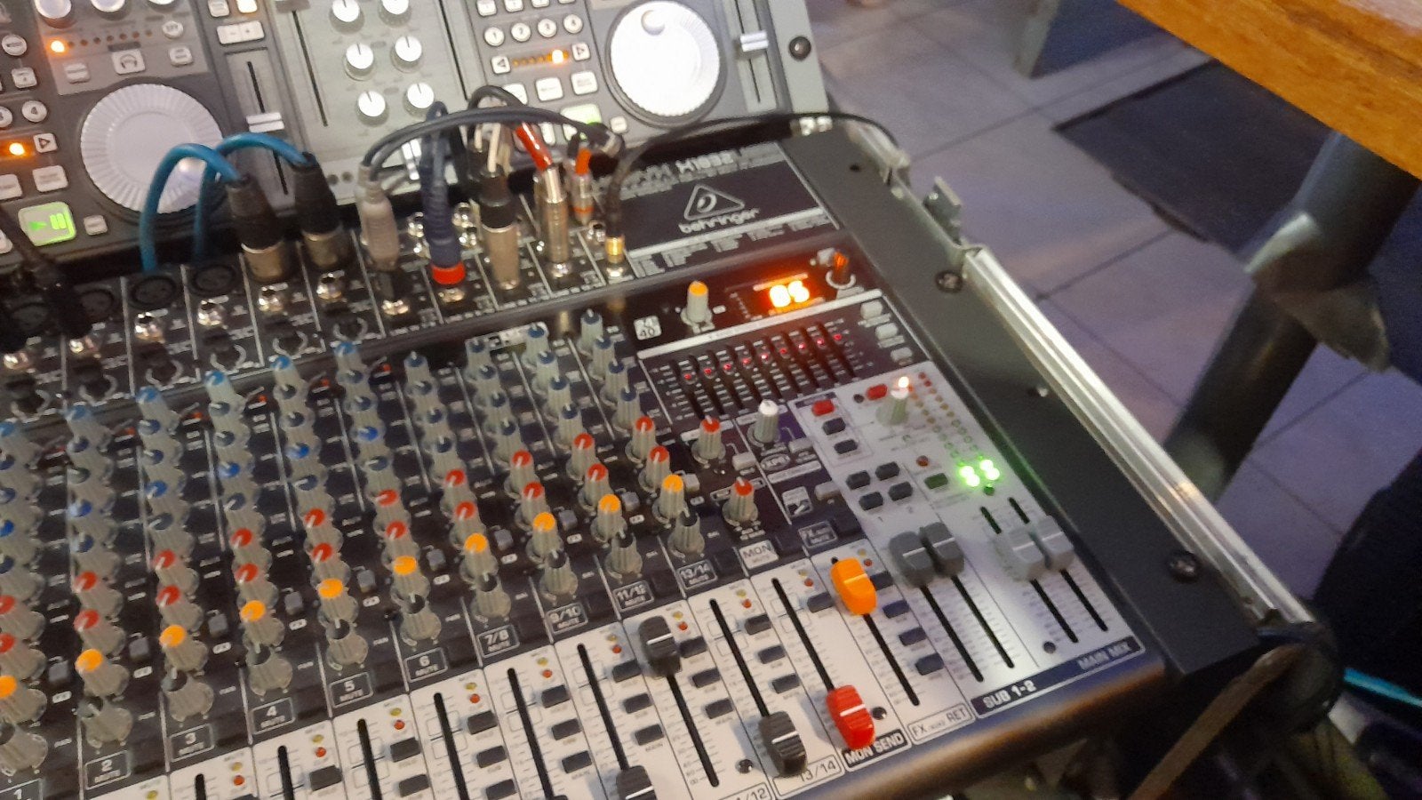 prof karaoke installatie, Enlèvement, Comme neuf, 10 à 20 canaux, Entrée micro