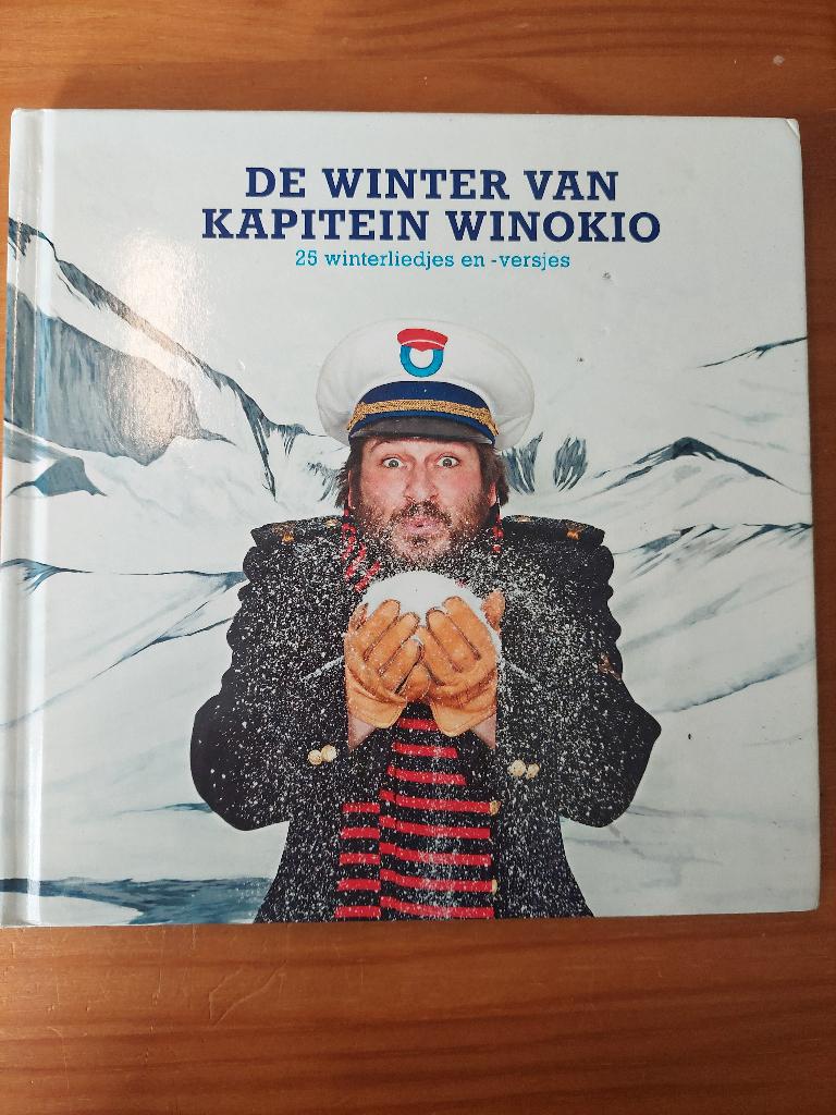 liedjesboek +cd : de winter van Kapitein Winokio, Cd's en Dvd's, Ophalen, Zo goed als nieuw, Muziek