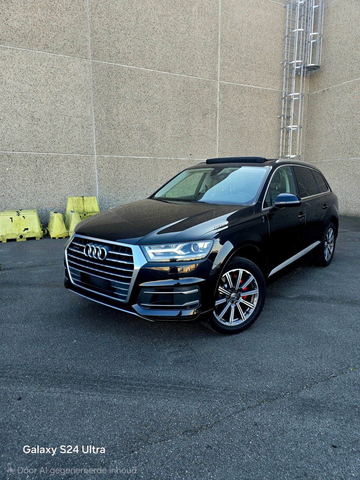 audi q7 7 zitplaatsen, Auto's, Automaat, Dealer onderhouden, Leder, Diesel