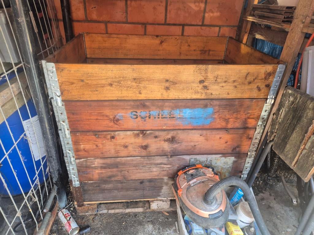 Euro pallet met 5 kragen, Ophalen