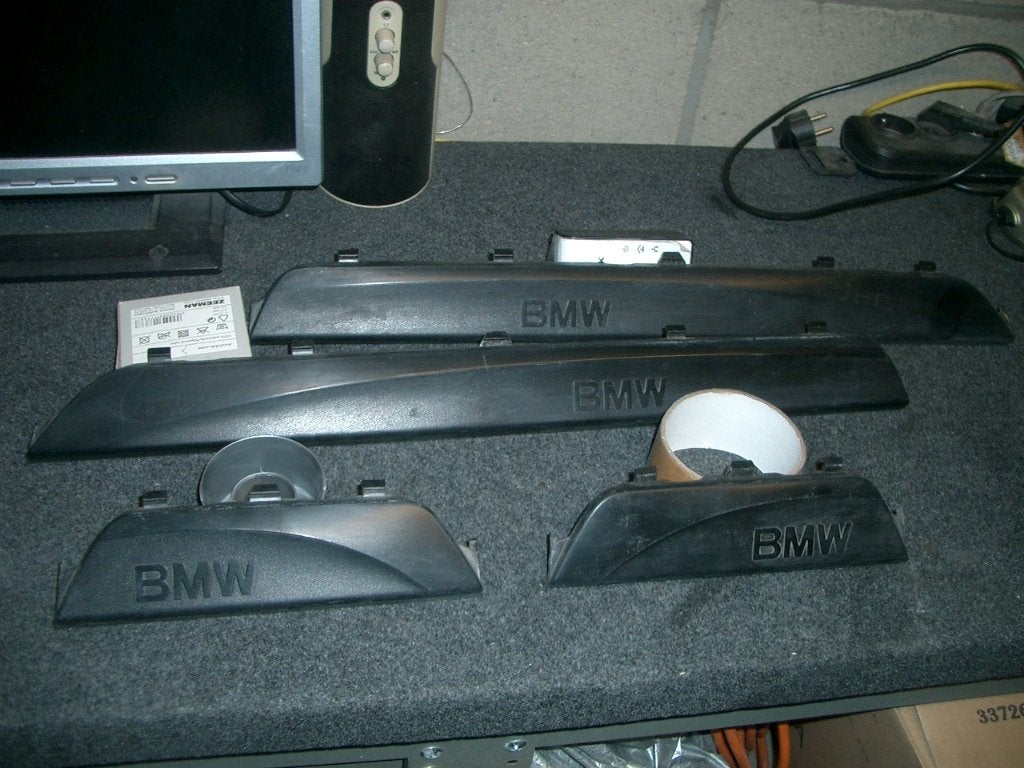 bmw 1reeks e87 originele dorpel instaplijsten., Ophalen, Gebruikt, Voor, BMW