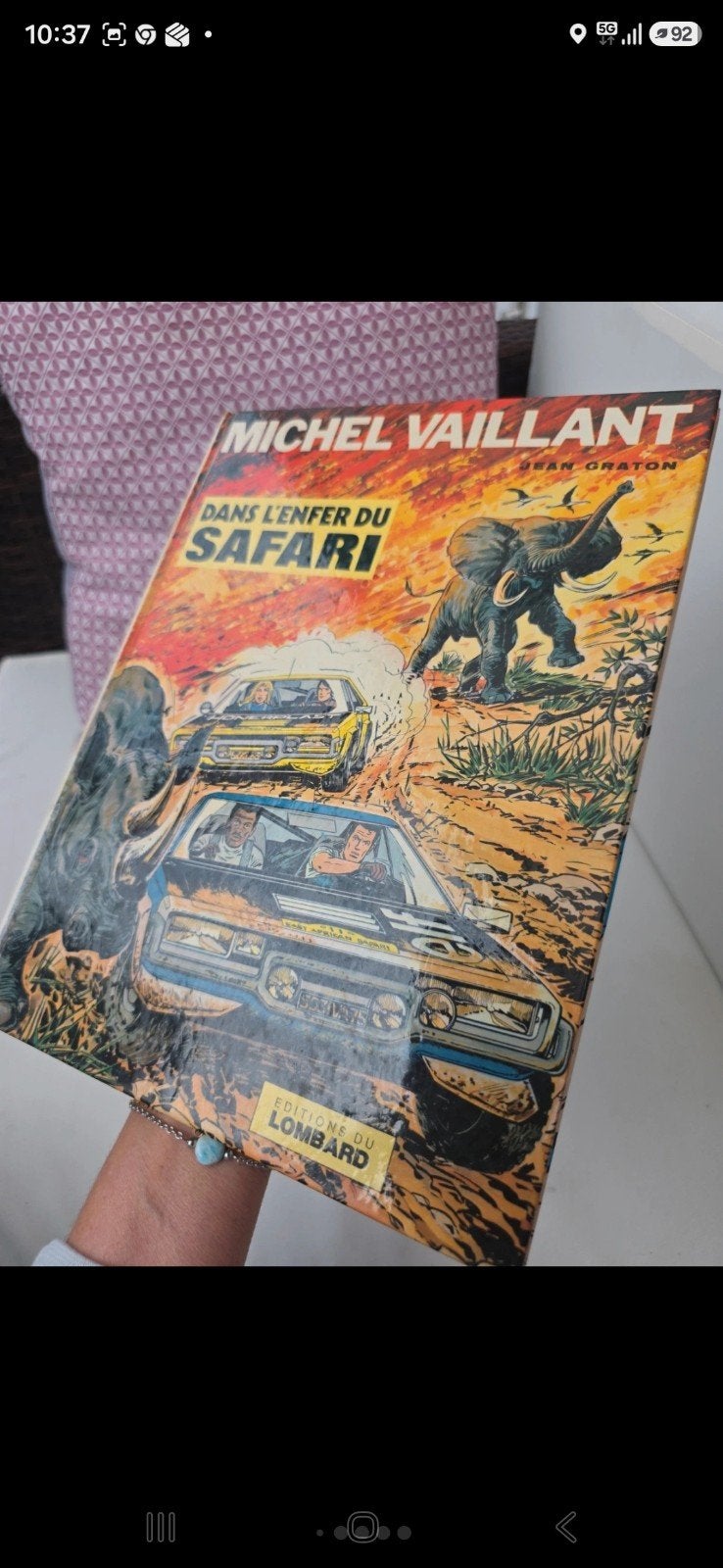 Michel Vaillant - L'enfer du safari - EO 1975 - TBE+
Edition, Livres, Jean Graton, Une BD, Utilisé, Envoi