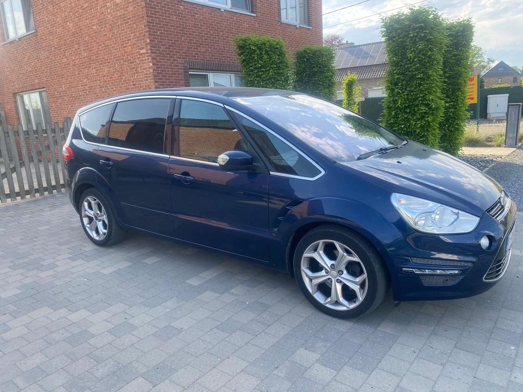 Fors S-Max 2011, Auto's, Monovolume, Zwart, 4 cilinders, Blauw