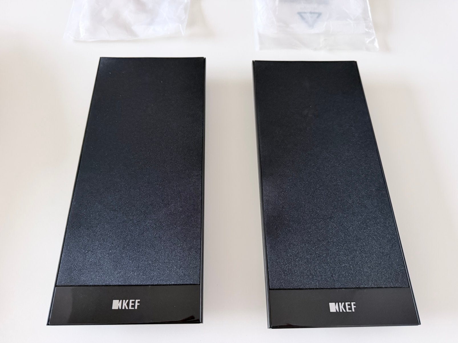 KEF T301c Center & 2x T101 Speakerset - Ultraplat Design, Audio, Tv en Foto, Luidsprekerboxen, Ophalen, Gebruikt, 120 tot 150 watt