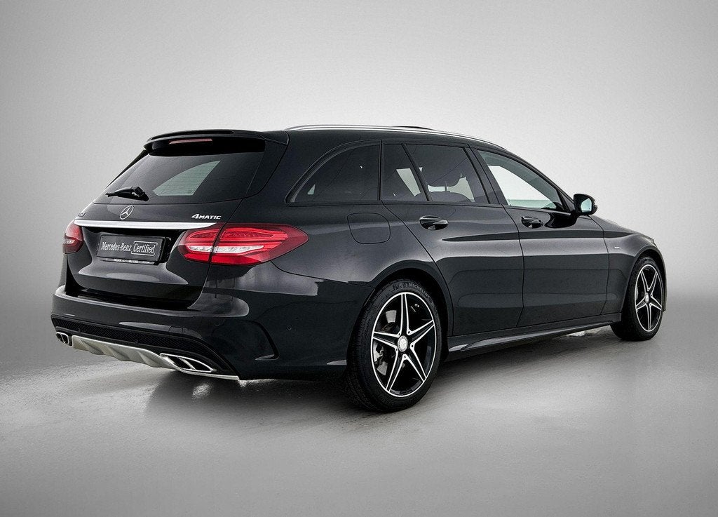Mercedes-Benz C-klasse 450 AMG 4MATIC Break AMG Line | Panor, Auto's, Automaat, Automatische klimaatregeling, Stof, 185 g/km
