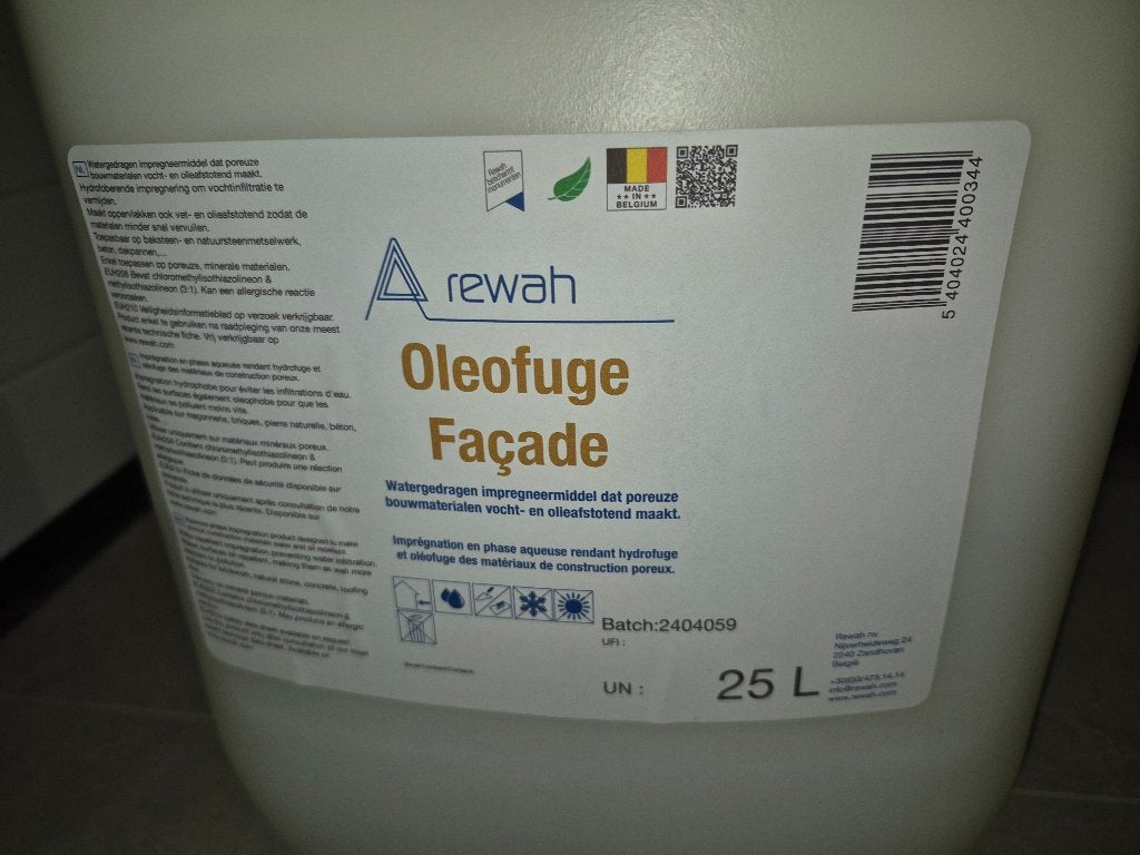 Hydrofuge product voor gevelsteen: NIEUW, Bricolage & Construction, Enlèvement, Neuf